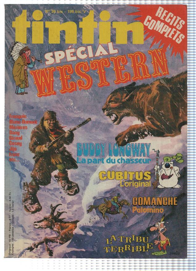 TINTIN SPECIAL WESTERN, Numero 26bis - 198bis/V: Buddy Longway (Lombard 1979)