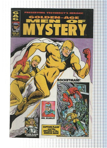 Golden-Age, MEN OF MYSTERY, Volume 1, Numero 08: Captain Flash - The Return of the Mirror Man (AC 1996)