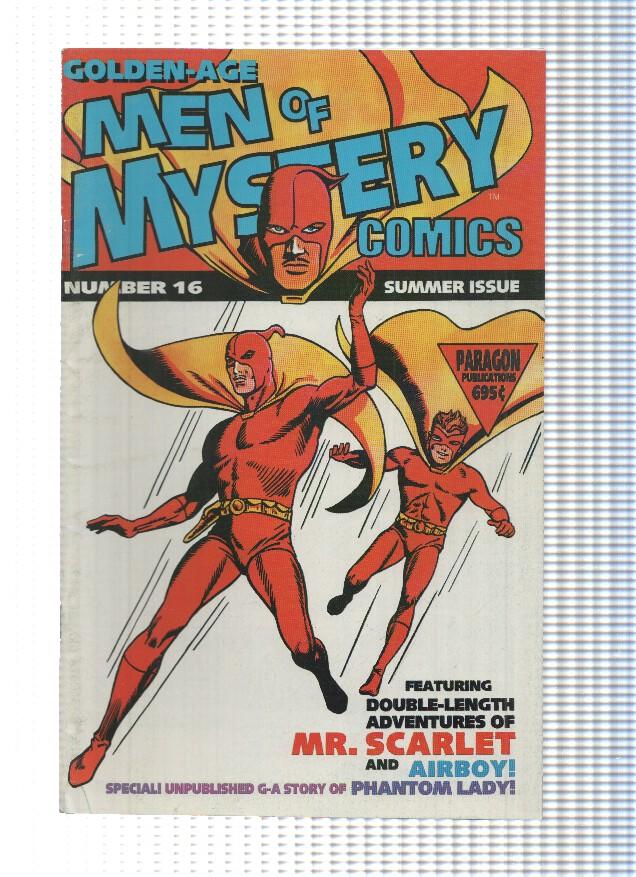 Golden-Age, MEN OF MYSTERY, Volume 1, Numero 16: Mr.Scarlet (AC 1996)