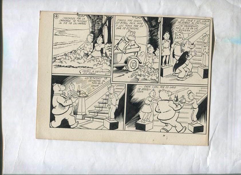Dibujo original de: Hipo, Monito y Fiffi modelo 10