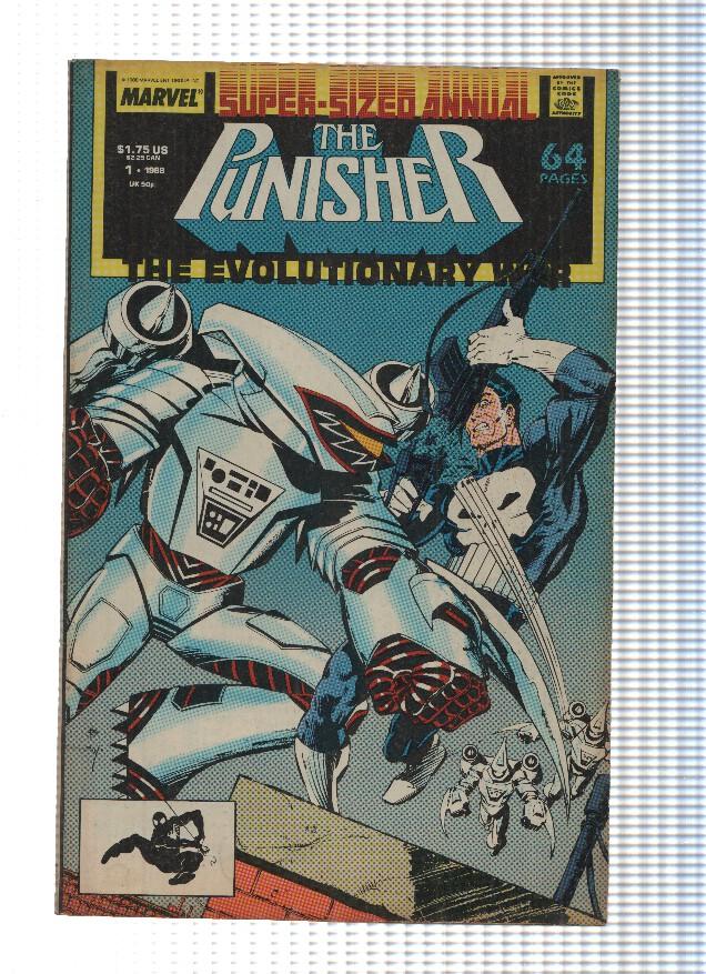 THE PUNISHER: THE EVOLUTIONARY WAR - Super Sized Annual: Numero 01 (Marvel 1988)