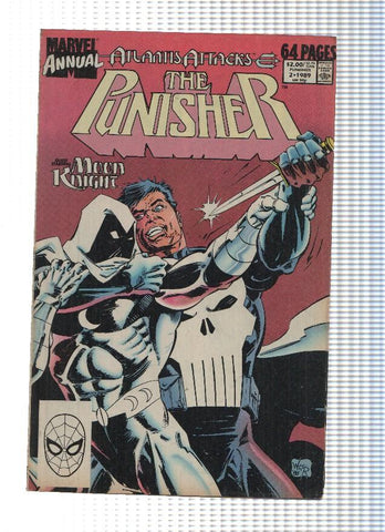 THE PUNISHER ANNUAL, Volume 1, Numero 02: Knight Fight (Marvel 1989)