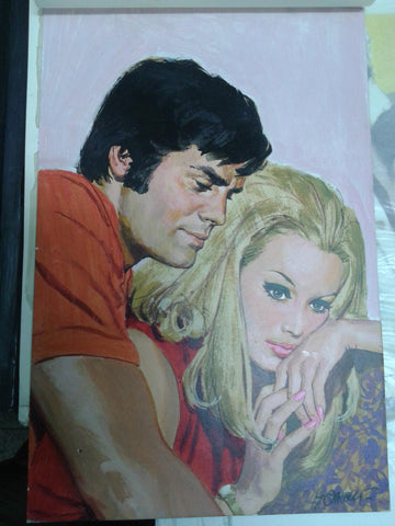 Original en color de Manfred Sommer (dibujante de Frank Cappa) modelo numerado 11
