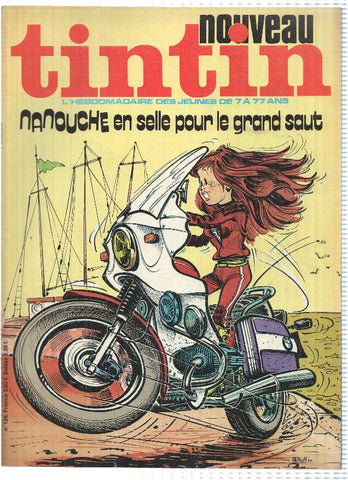 NOUVEAU TINTIN, Numero 128: Nanouche en selle pour le Grand Saut (Lombard 1978)