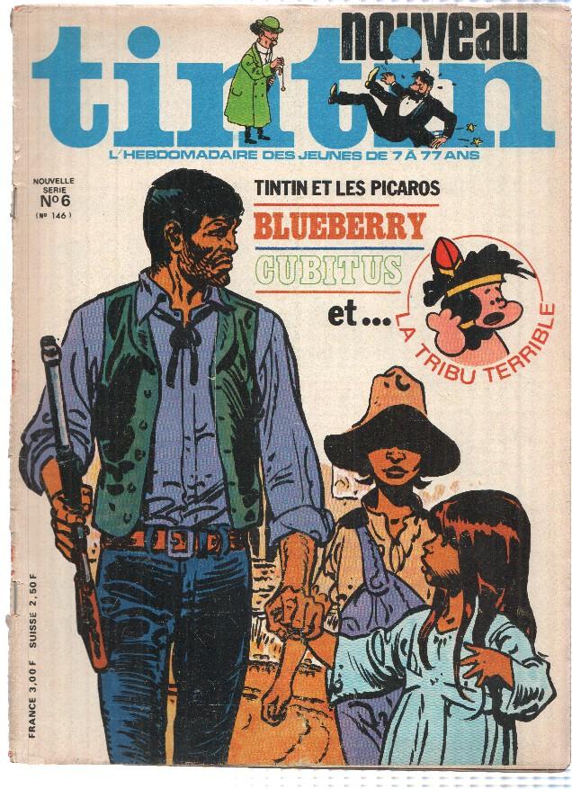 NOUVEAU TINTIN, Numero 06 (nº146): Blueberry (Lombard 1978)