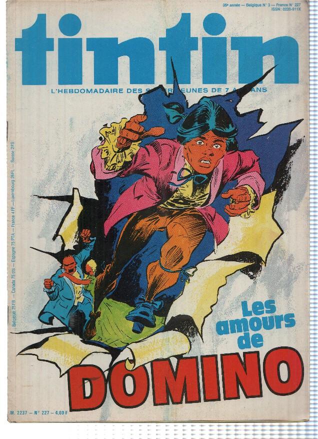 TINTIN LE JOURNAL, Numero 0227: DOMINO (Dargaud 1980)