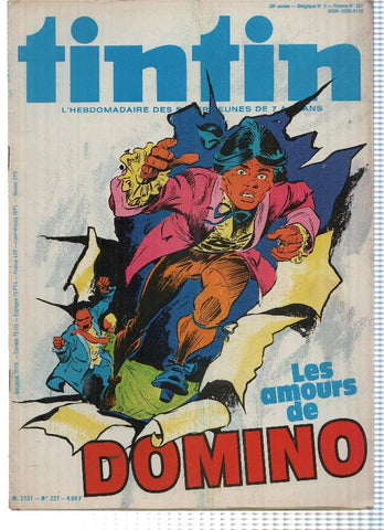TINTIN LE JOURNAL, Numero 0227: DOMINO (Dargaud 1980)