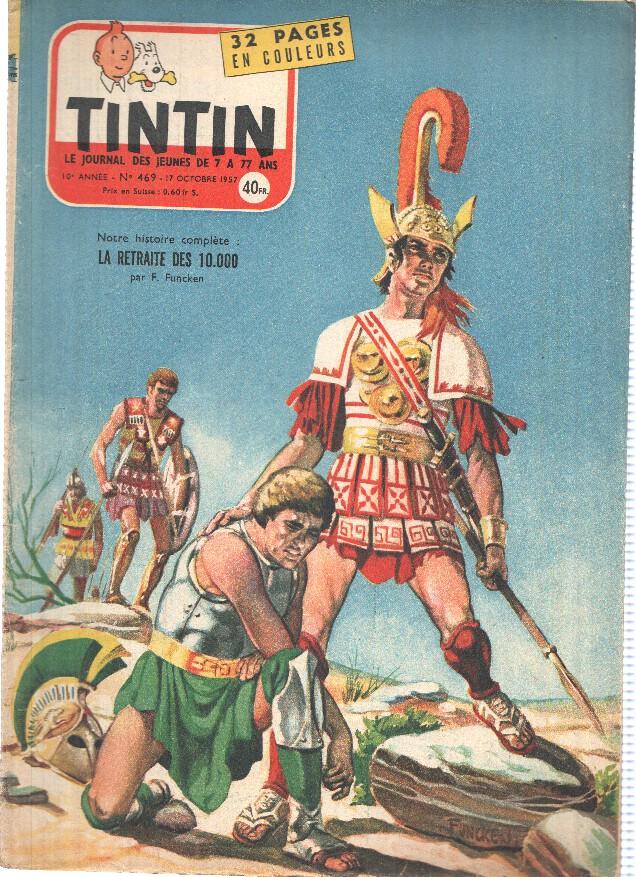 TINTIN LE JOURNAL, Numero 0469: ALIX, La Tiare d'Oribal (Dargaud 1957)