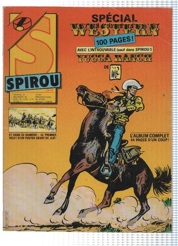 Revista: SPIROU, Numero 2475: SPECIAL WESTERN, YUCCA RANCH (Dupuis 1984)
