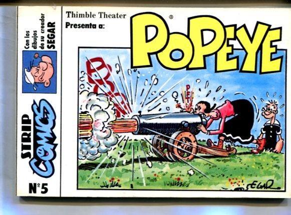 Strip comics numero 05: Popeye
