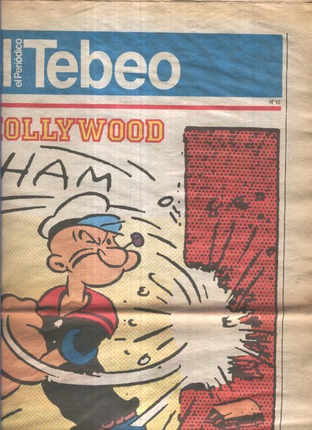 El Tebeo-Dominical dirigido por Toutain, año 90 numero 12: Popeye