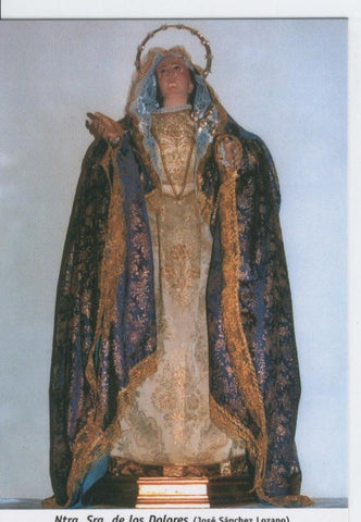 Postal Virgenes 302 : Nuestra Señora de los Dolores, Torreaguera (Murcia)