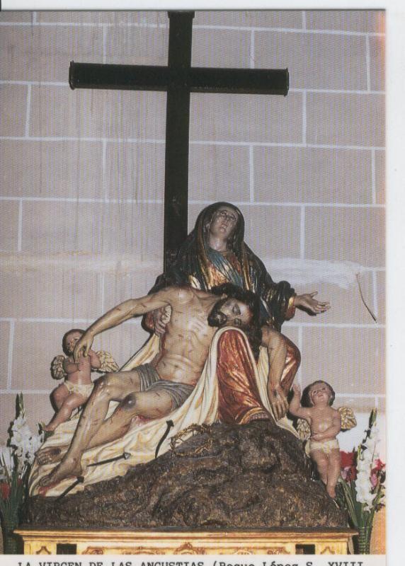 Postal Virgenes 421 : La Virgen de las Angustias, Cehegin (Murcia)