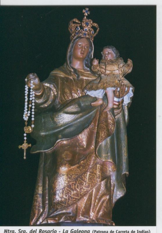 Postal Virgenes 967 : Nuestra Señora del Rosario