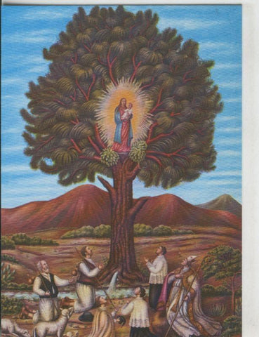 Postal 008804: Virgen Ntra Sra del Pino, Villa de Teror, Canarias