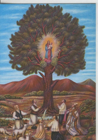 Postal 009035: Virgen Nta Sra del Pino, Villa de Teror, Gran Canaria