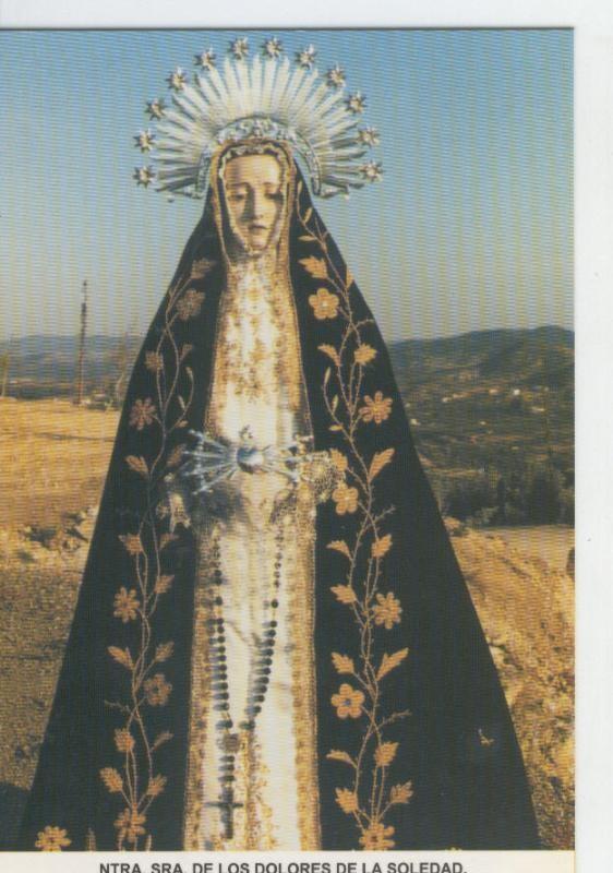 Postal Virgenes 0370 : Nuestra Señora de los Dolores de la Soledad, Cehegin (Murcia)