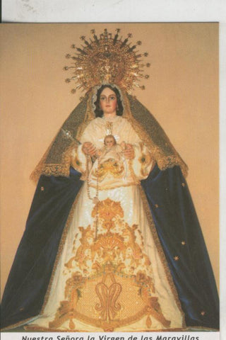 Postal 009640 Virgen Ntra Sra de las Maravillas , patrona de Maro, Malaga