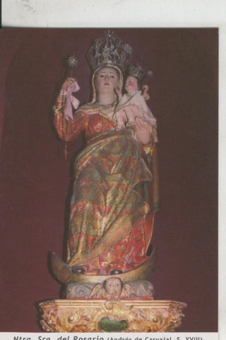 Postal 009656: Virgen Ntra Sra del Rosario, Antequera, Malaga