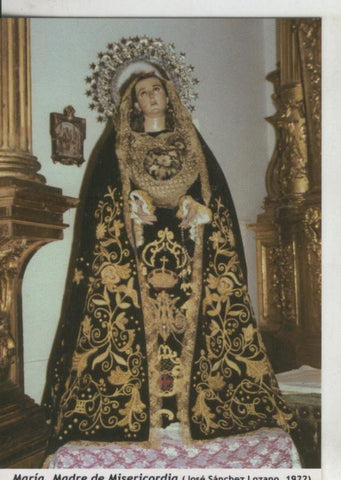 Postal 009687: Virgen Maria Madre de Misericordia,  Iglesia San Miguel de Murcia