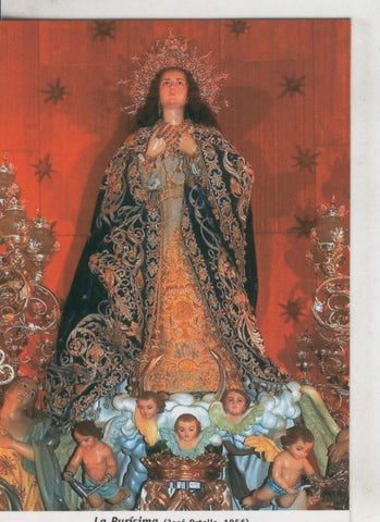 Postal 009762: Virgen la Purisima, Villarreal en Castellon