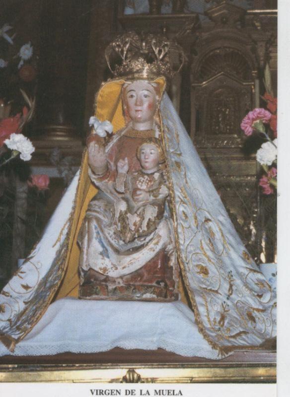 Postal Virgenes 1137 : Virgen de la Muela