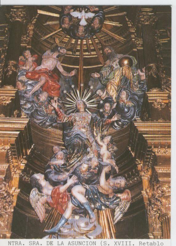 Postal Virgenes 422 : Nuestra Señora de la Asuncion, Mondoñedo (lugo)