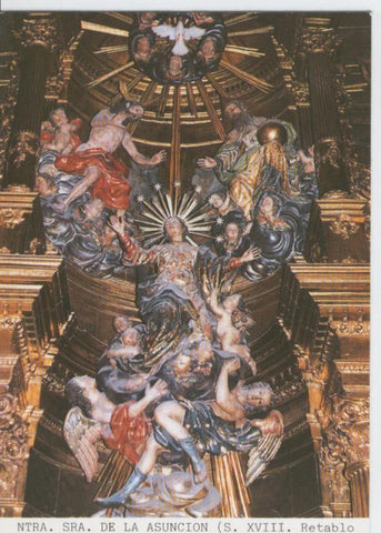 Postal Virgenes 422 : Nuestra Señora de la Asuncion, Mondoñedo (lugo)