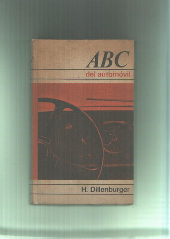 ABC del automovil (cubierta del libro esta sucia)