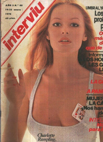 INTERVIU numero 0088: CHARLOTTE RAMPLING