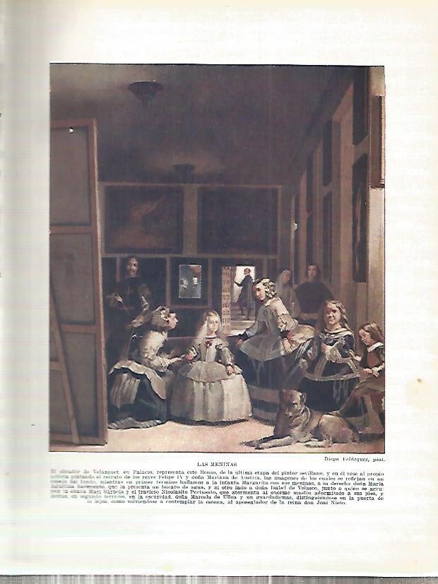 LAMINA 9119: Las Meninas de Velazquez