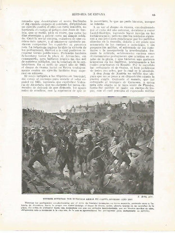 LAMINA 9136: Derrotas en Castel Rodrigo en 1664