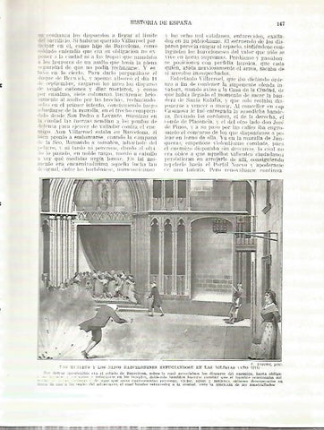 LAMINA 9180: Las mujeres y niños de Barcelona se refugian en las iglesias en 1714