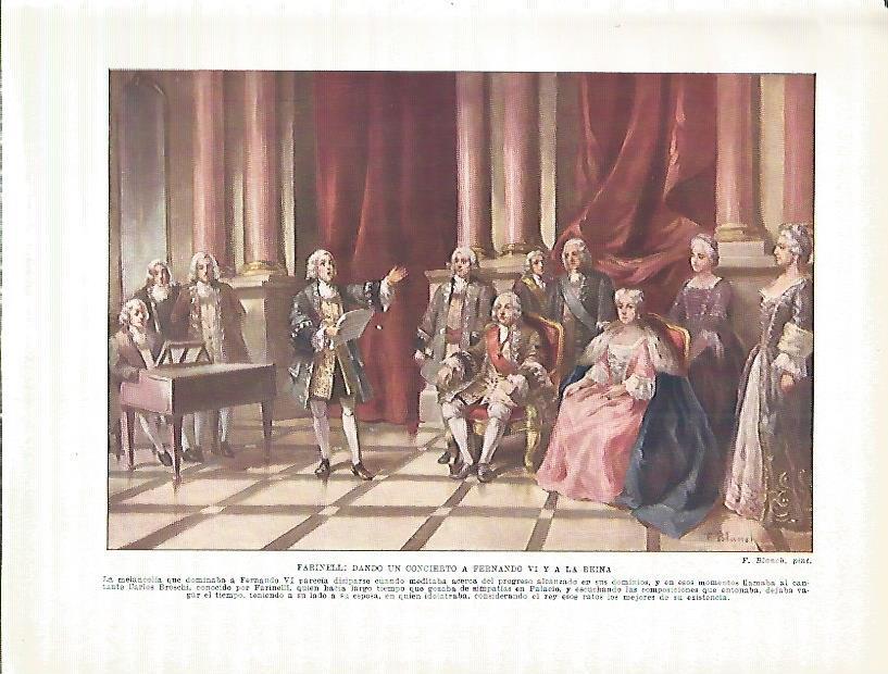 LAMINA 9203: El embajador ingles intenta que Inglaterra sea admitida en el Tratado de Aranjuez en 1752