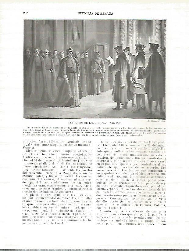 LAMINA 9214: Expulsion de los Jesuitas en 1767