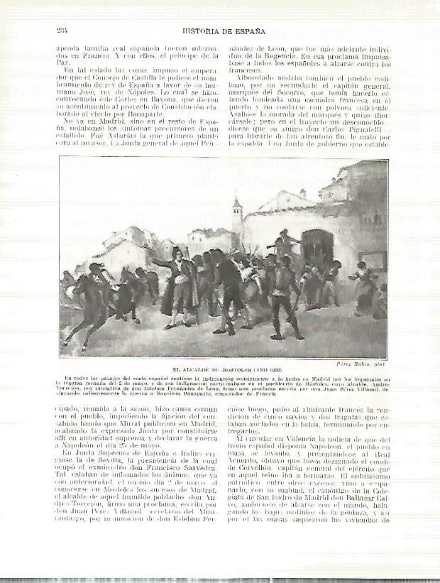LAMINA 9234: El Alcalde de Mostoles en 1808