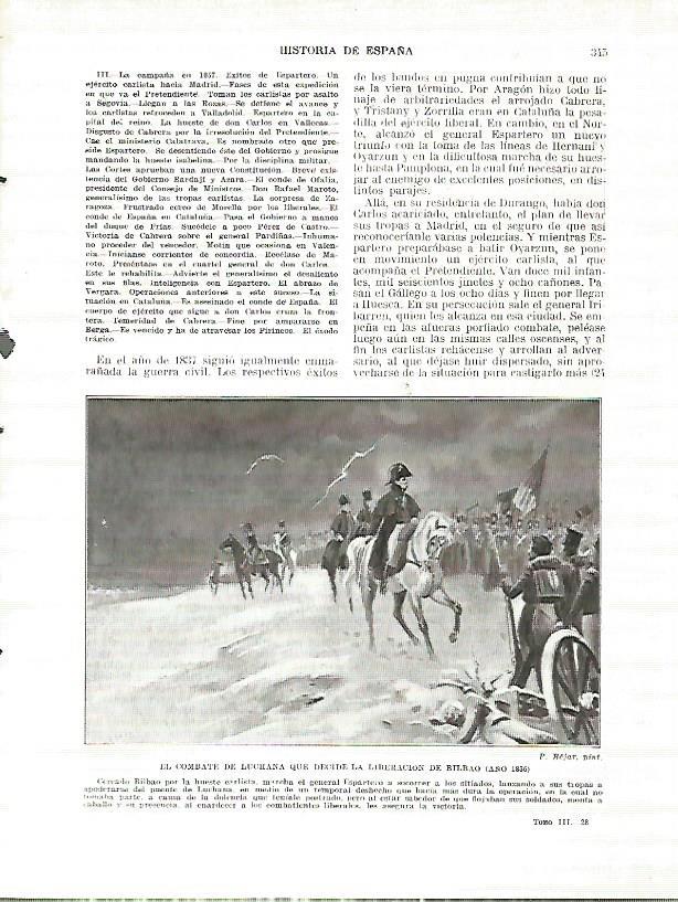 LAMINA 9298: Batalla de Luchana de 1836