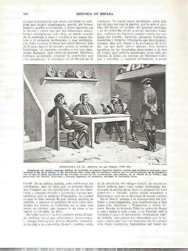 LAMINA 9330: Entrevista en el Hostal de la Corda en 1875