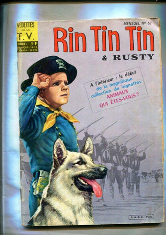 RIN TIN TIN ET RUSTY Numero 067: La rev olte des comanches