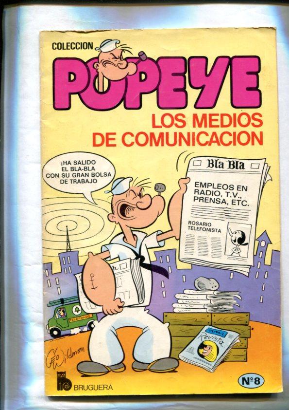 Coleccion Popeye numero 08: Los medios de comunicacion