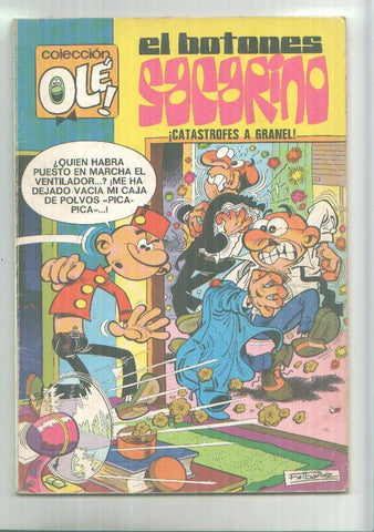 Coleccion Ole numero 080: El Botones Sacarino: Catastrofes a granel