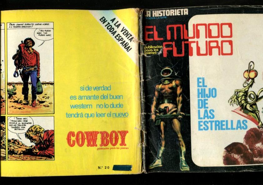 Mundo Futuro-La Historieta numero 20: numerado 2 en la trasera