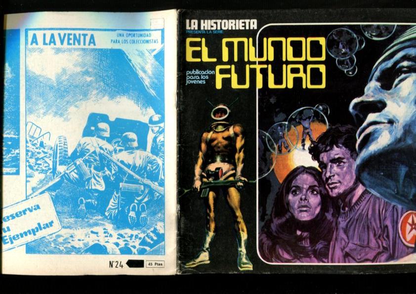 Mundo Futuro-La Historieta numero 24: (numerado 3 en trasera)