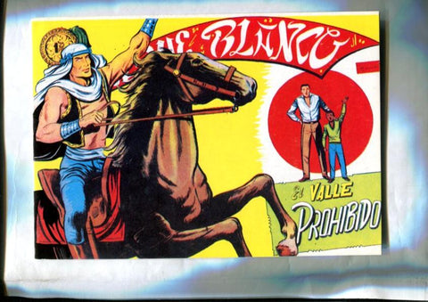 Facsimil: Jeque Blanco numero 135: El valle prohibido