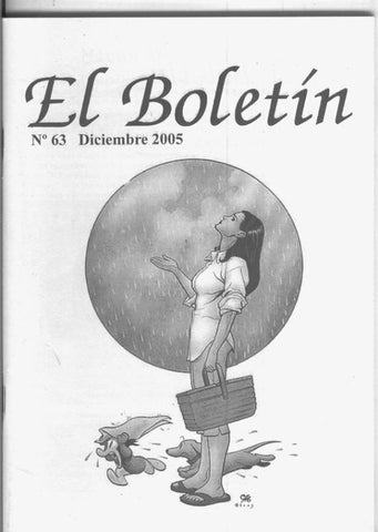 El Boletin trimestral numero 063 (diciembre 2005): El hijo de las galeras y Liberty Meadows