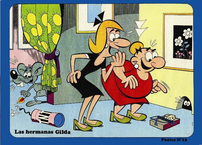 El Boletin: Poster DIN 3 numero 065: Las hermanas Gilda