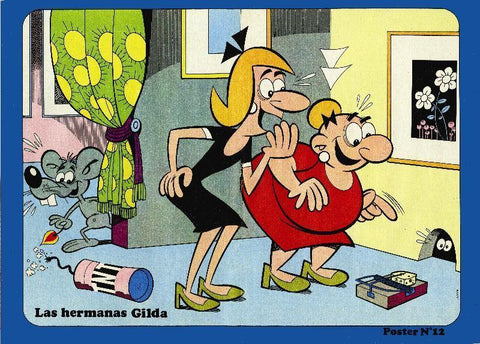 El Boletin: Poster DIN 3 numero 065: Las hermanas Gilda
