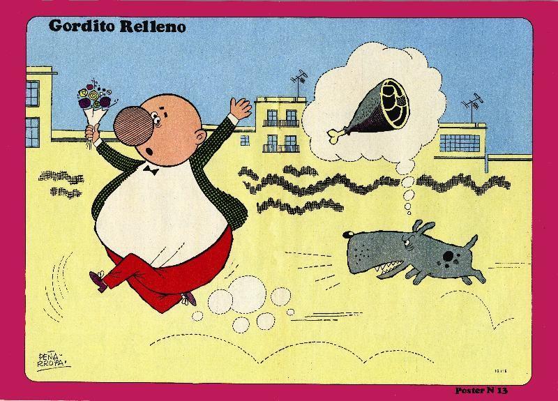 El Boletin: Poster DIN 3 numero 066: Gordito Relleno
