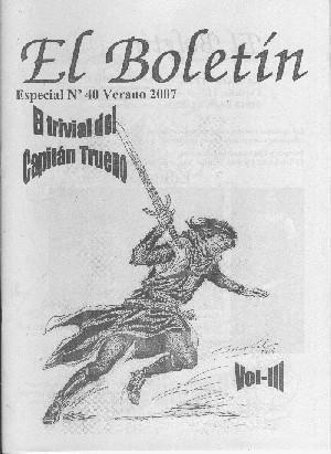 El Boletin Especial numero 040: El Trivial del Capitan Trueno (verano 2007)
