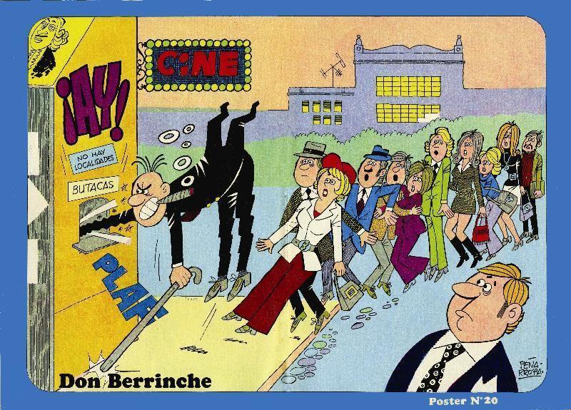 El Boletin: Poster DIN 3 numero 073: Don Berrinche de Peñarroya